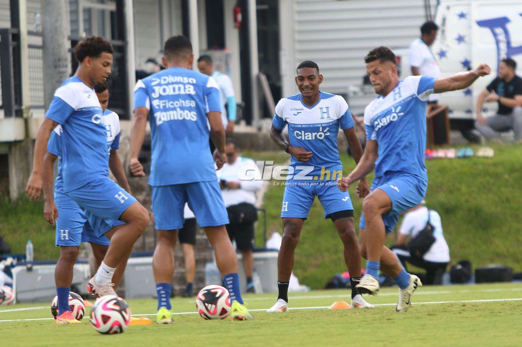Nuevos uniformes y una alta: Así fue el primer entreno de la Selección de Honduras pensando en Trinidad y Tobago
