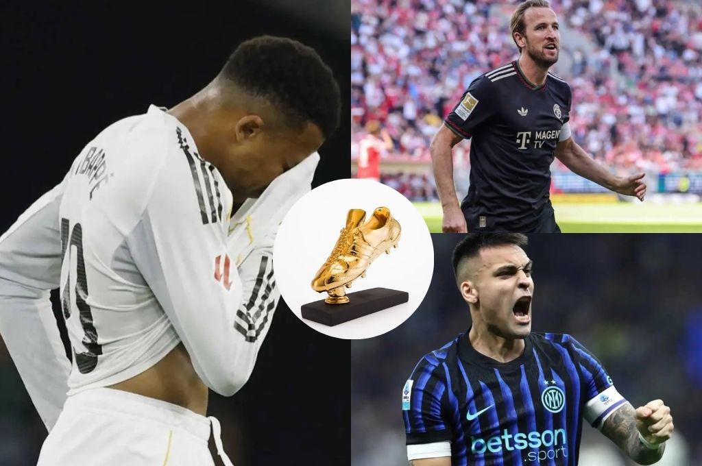 Así marcha la Bota de Oro 2026:  Harry Kane no para, Mbappé se borró y el desconocido que lleva 29 goles
