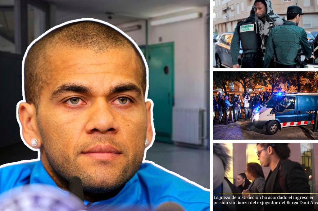 El calvario de Dani Alves: los años que puede estar en prisión, otro jugadores en la cárcel ¿y por qué se puede fugar?