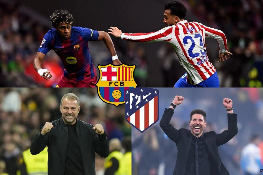 El peligroso once del Atlético para vencer al Barcelona, hora y canal dónde ver el duelo de ida de Champions League