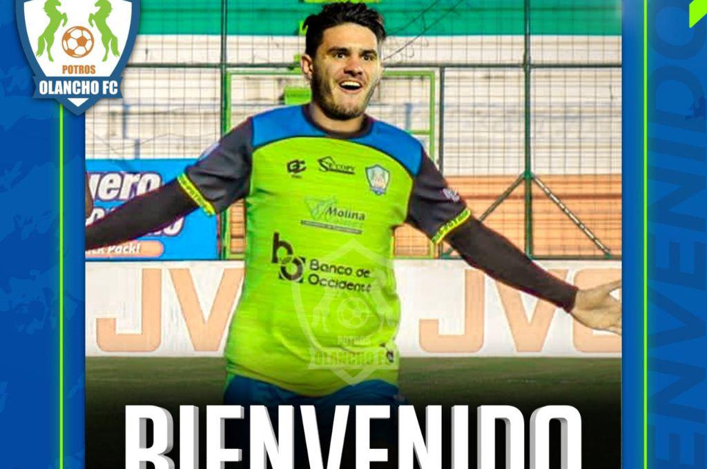 ¡El sustituto de Auzmendi! Los Potros de Olancho anuncian el fichaje del argentino José Pablo Soda