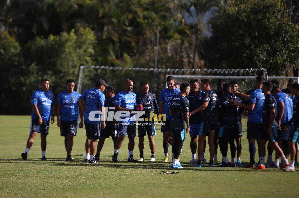 Así fue el primer entrenamiento de Ninrod Medina con Motagua: Risas, el recibimiento de los jugadores y el nuevo fichaje