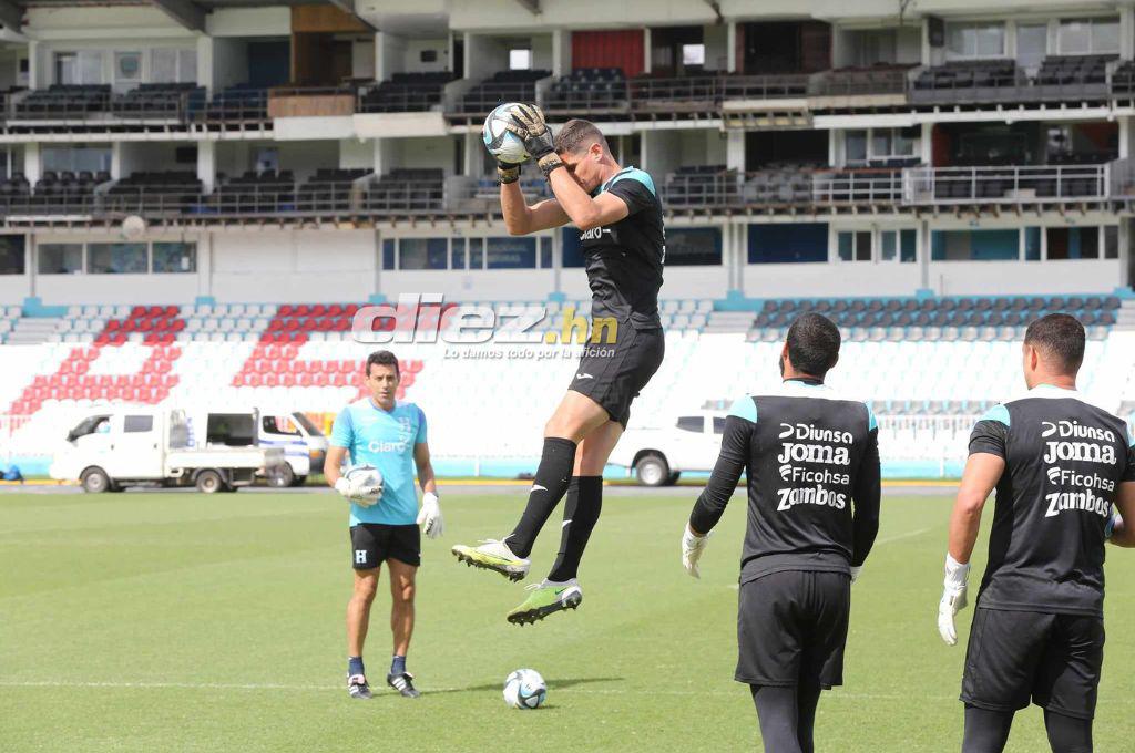 Así fue el último entrenamiento de la Selección de Honduras, esta vez en el estadio Nacional Chelato Uclés