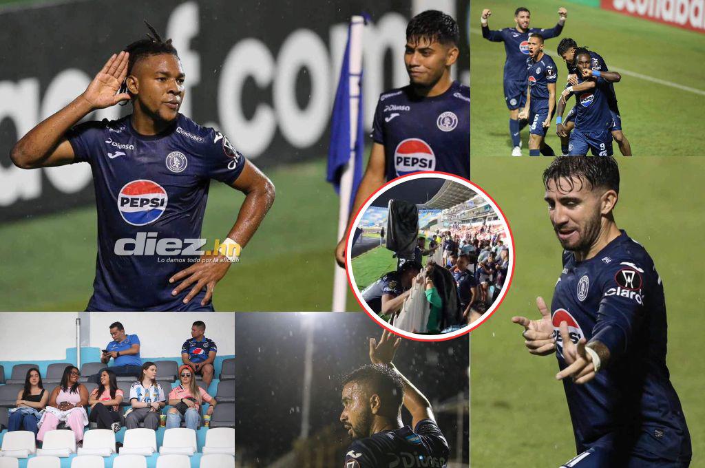 Polémico festejo de Yeison y su beso con una periodista; la fila de novias de los jugadores del Motagua y ¿hay nuevo pistolero?