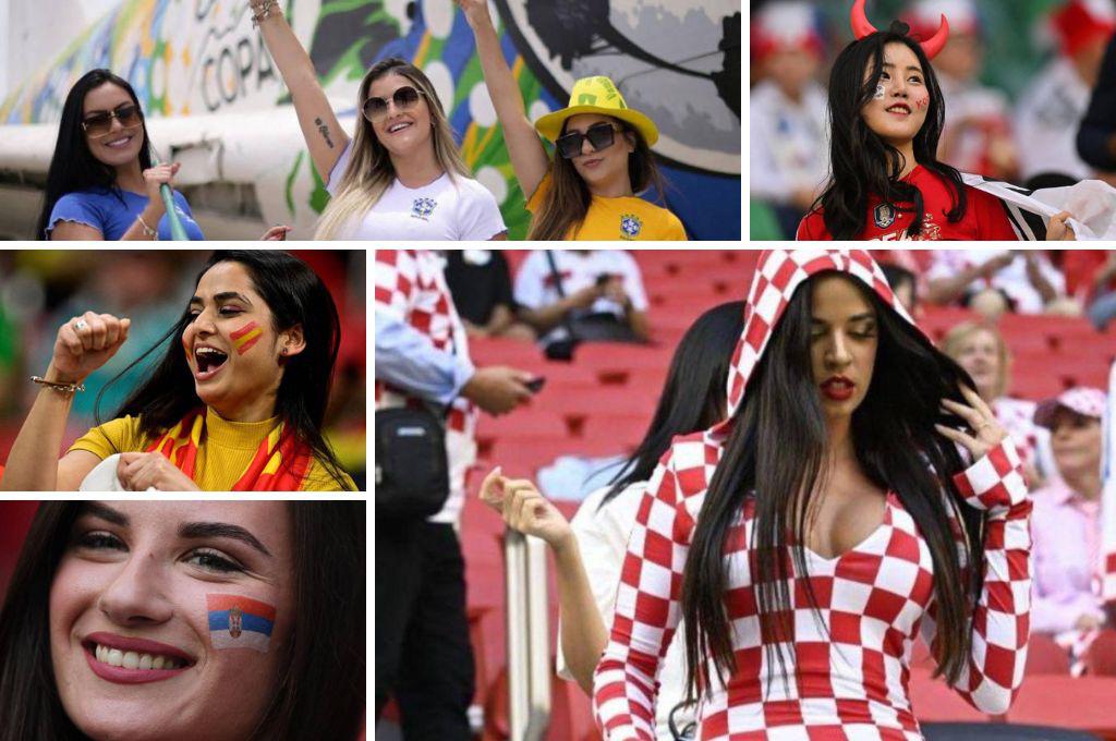 Deslumbran con su belleza: estas son algunas de las aficionadas más guapas del Mundial de Qatar 2022