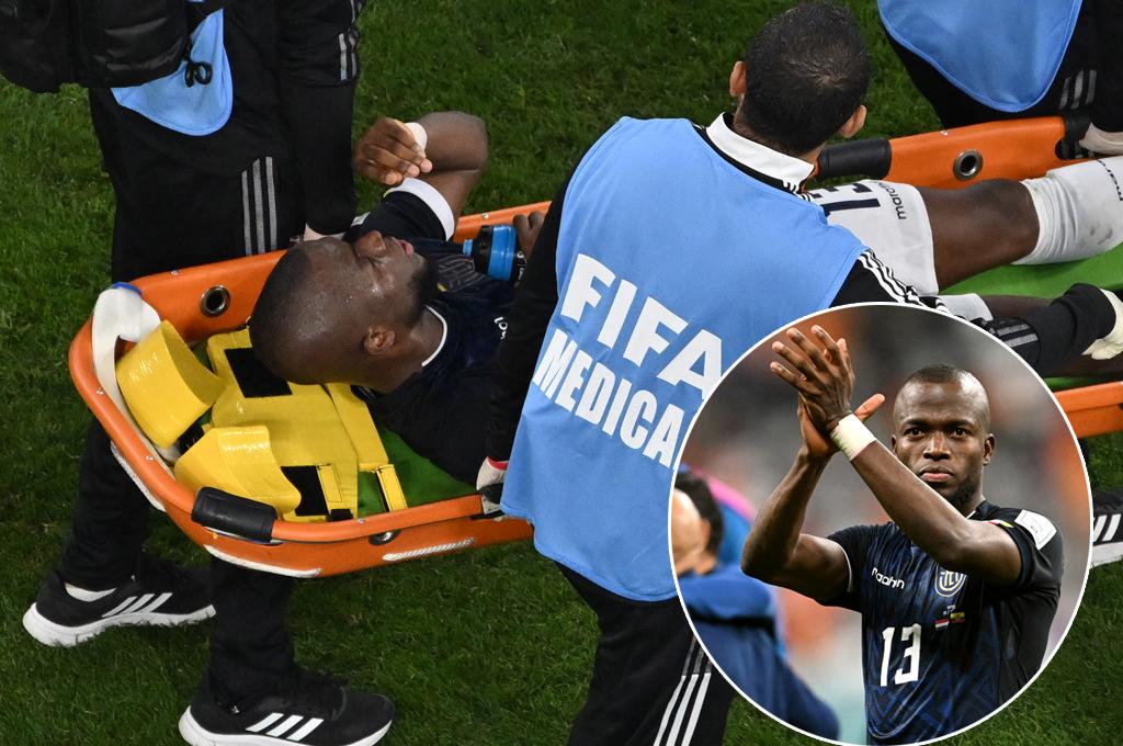 ¿Está recuperado para el partido contra Senegal? La rodilla de Enner Valencia mantiene en vilo a Ecuador