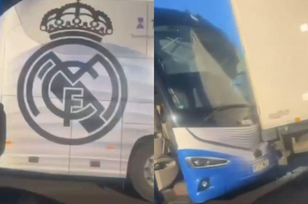 Malas noticias en el Real Madrid: El bus del club sufrió accidente en su vuelta de Liverpool ¿cómo están los jugadores?