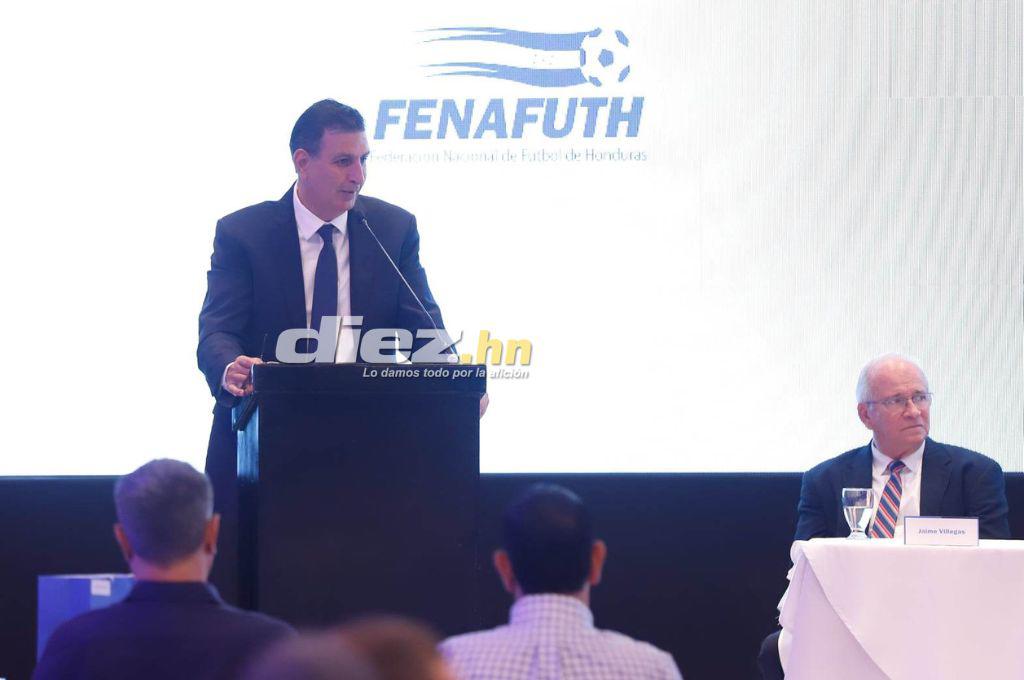 Las imágenes del XX Congreso Extraordinario de Fenafuth; Jorge Salomón hasta 2027, Diego Vázquez y Salvador Nasralla, presentes