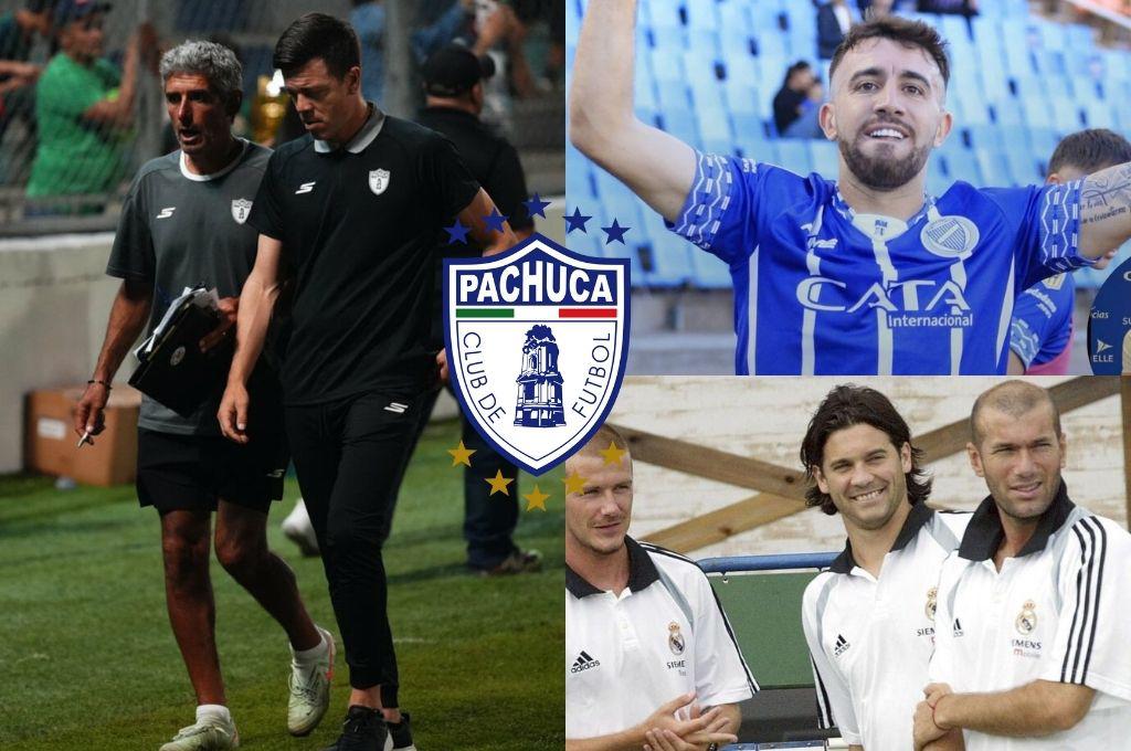 Es hermano de leyenda del Real Madrid y dirigió a Auzmendi: ¿Quién es el nuevo técnico de Pachuca que debutó hoy en Honduras?
