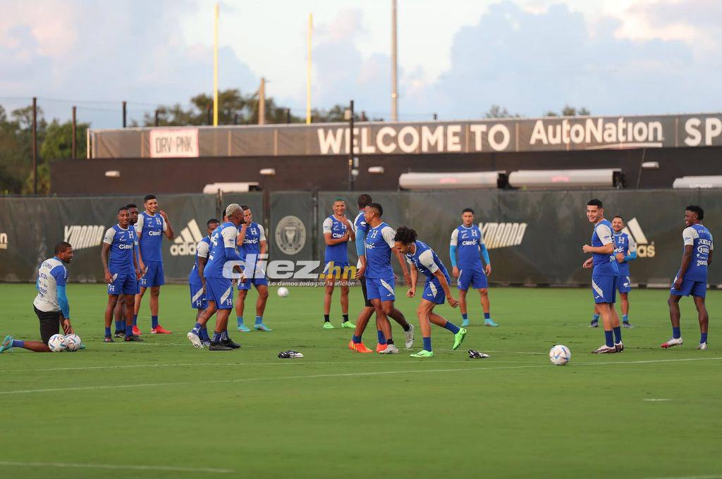 Dos bellas hondureñas se robaron las miradas: Las fotos del último entrenamiento de la Selección Nacional en Miami