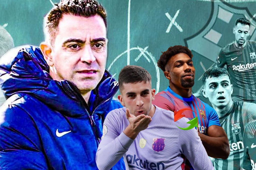Con cambios de puesto y los fichajes: Así será el 11 del Barcelona de Xavi para lo que resta de la temporada