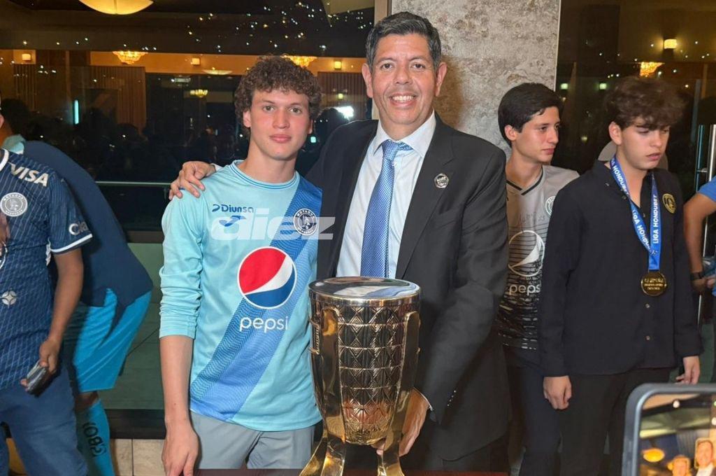 Así fue la celebración íntima de Motagua tras conquistar la copa 20 ante Marathón