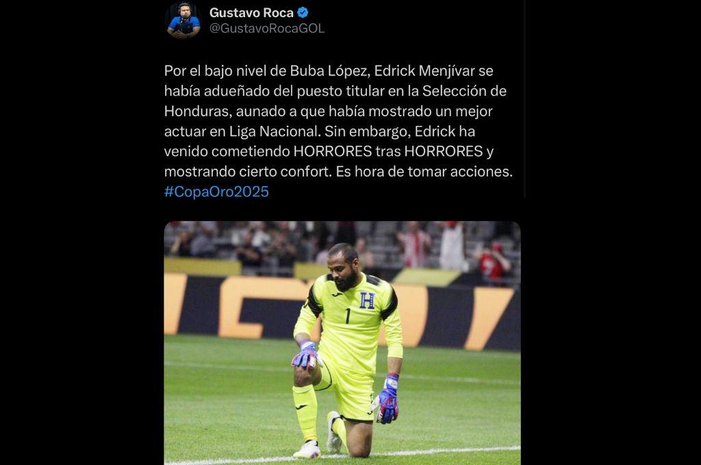 Honduras conocerá a su papá y Es el oso de la Copa Oro: lo que dice la prensa sobre el error de Menjívar y el duelo ante Panamá