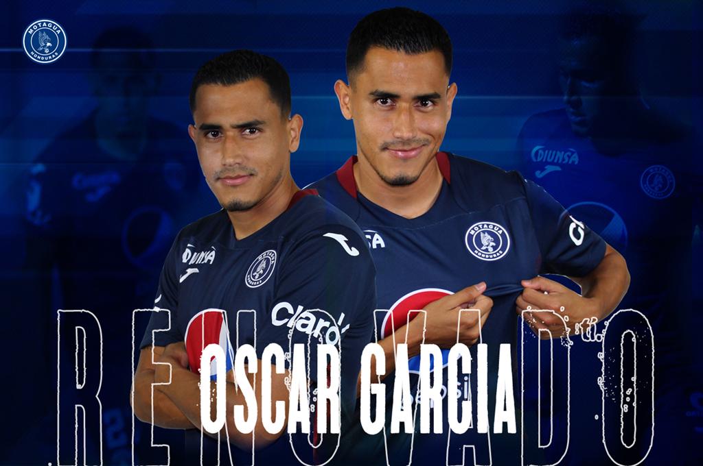 Motagua pone en marcha las renovaciones; el mediocampista Oscar García firmó por un año más