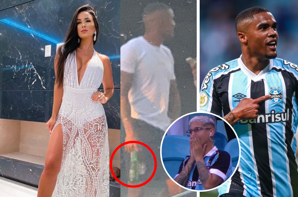 Escándalo en Brasil: Douglas Costa se fue de fiesta tras el descenso de Gremio ¿Culpa de su explosiva novia?