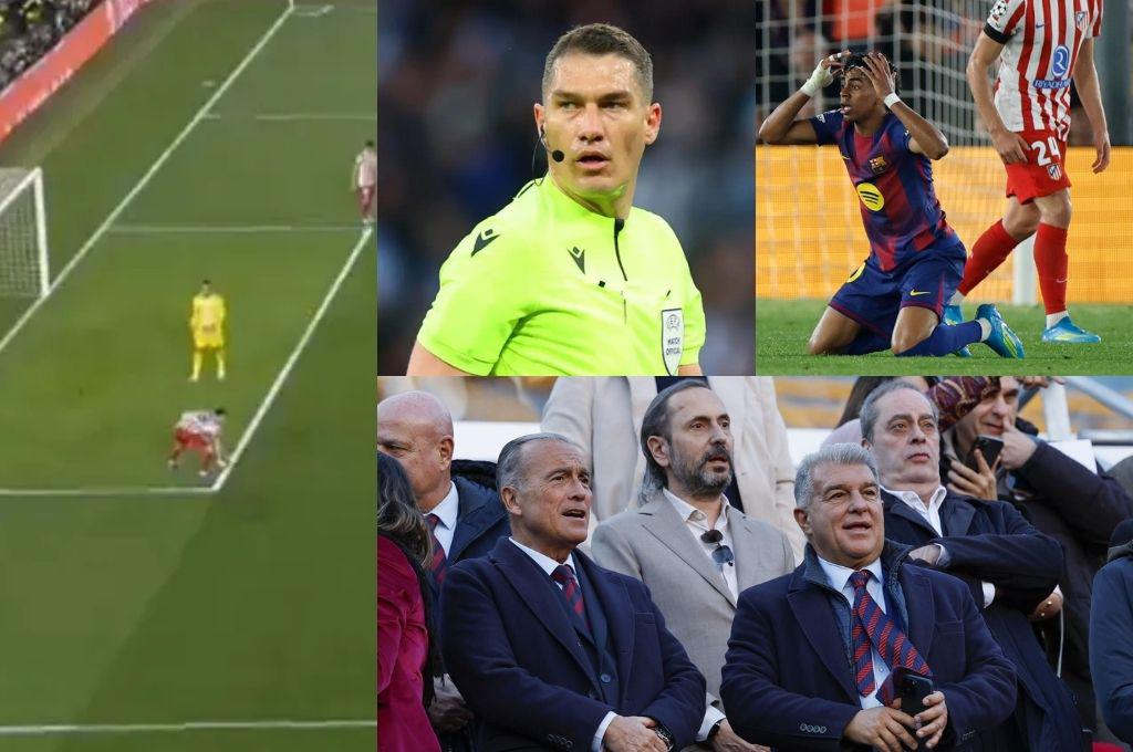 ¿Se repetirá el partido? La queja que presentará el presidente del Barcelona a la UEFA tras no pitarle el penal ante el Atlético