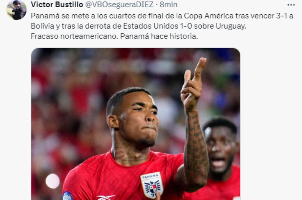 Prensa mundial se rinde a Panamá tras su clasificación a cuartos de final de Copa América y mandan dardos a USA