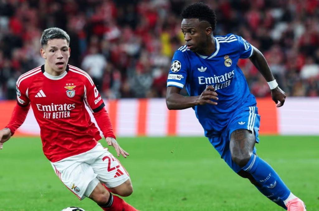 Prestianni comete nuevo error en redes tras criticar a compañero por Vinicius y lo borra: Bebé llorón y mentiroso