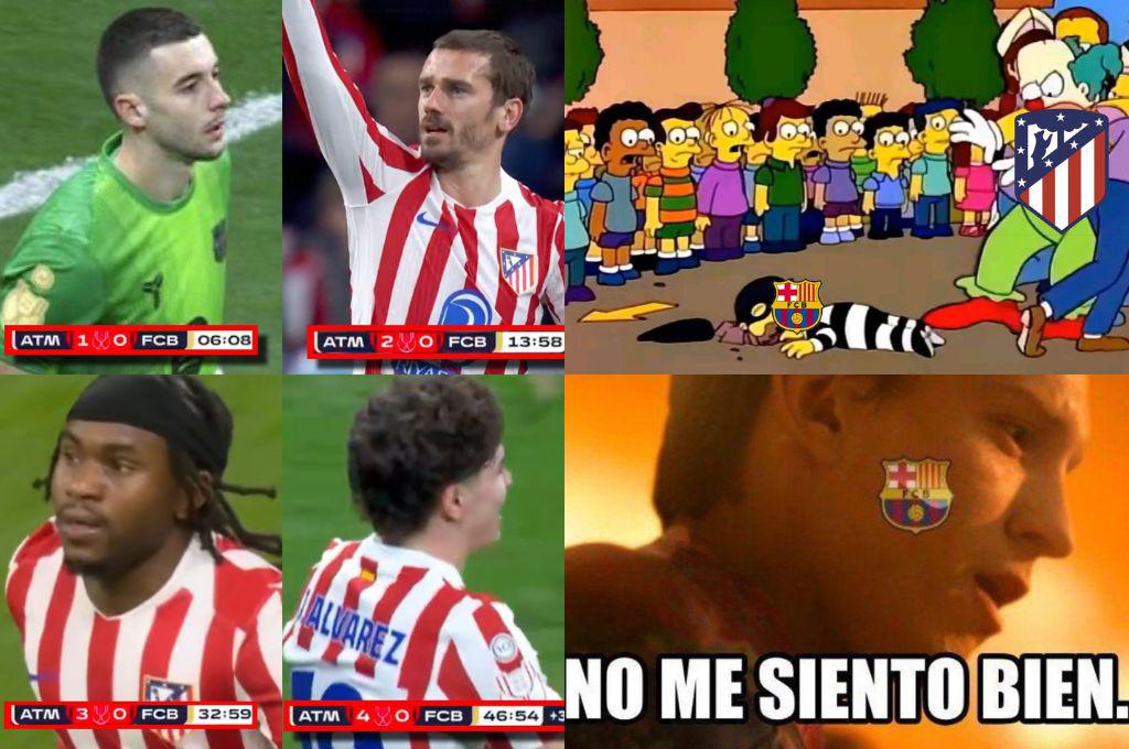Los crueles memes que humillan de la peor forma al Barcelona por ser goleador por el Atlético en la Copa del Rey