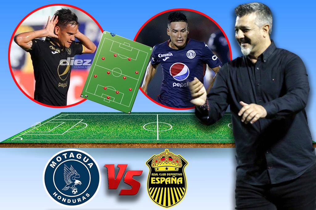 ¡Un 11 para sentenciar! La alineación que prepara Motagua para sorprender al Real España en el Nacional