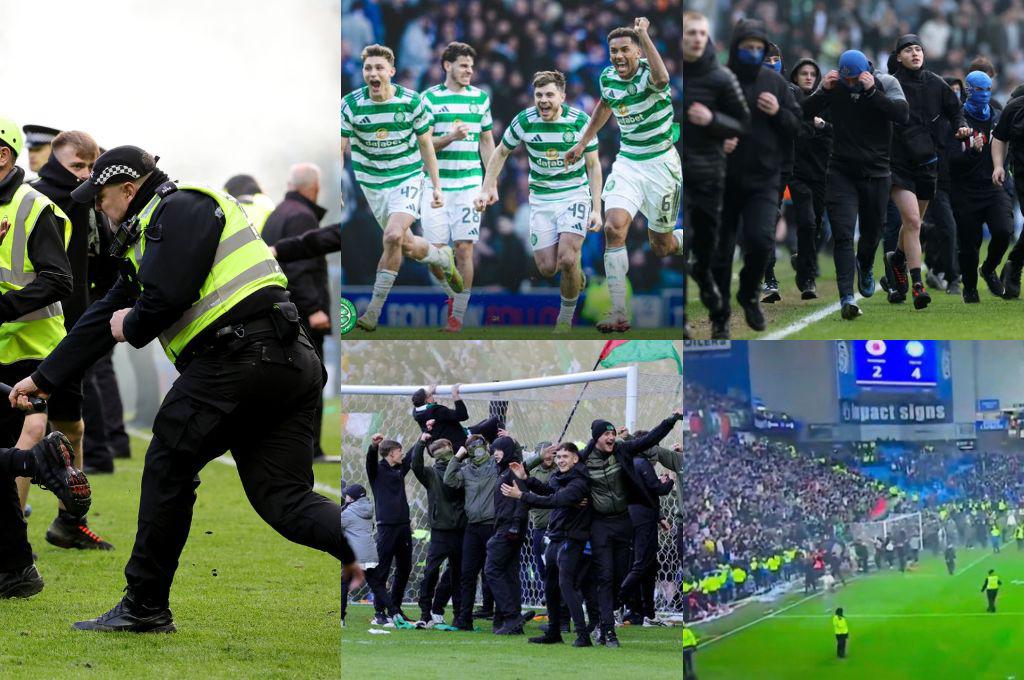 Así terminó el Clásico: celebraron en la cara del rival, no soportaron y se desató el caos en en el césped