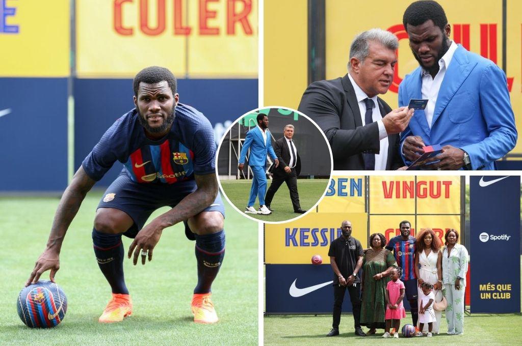 La confesión sobre Xavi y salta el nombre de Cristiano: Así fue la presentación de Franck Kessié con el FC Barcelona