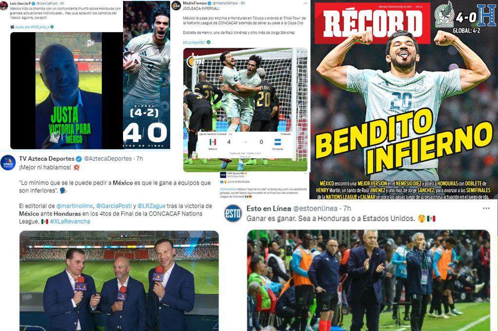 Faitelson despotricó contra Honduras: lo que dice la prensa de México tras la paliza a la Bicolor; “son inexistentes”