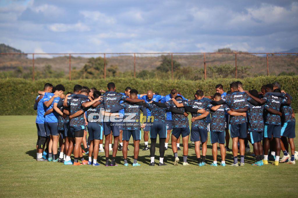 Así fue el primer entrenamiento de Ninrod Medina con Motagua: Risas, el recibimiento de los jugadores y el nuevo fichaje