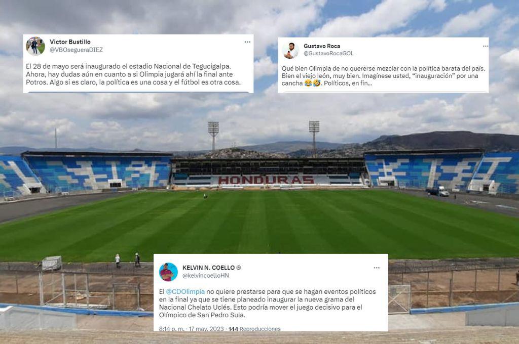 Lo que dice la prensa deportiva al enterarse que la final Olimpia vs Potros sería en el Olímpico y no el estadio Nacional