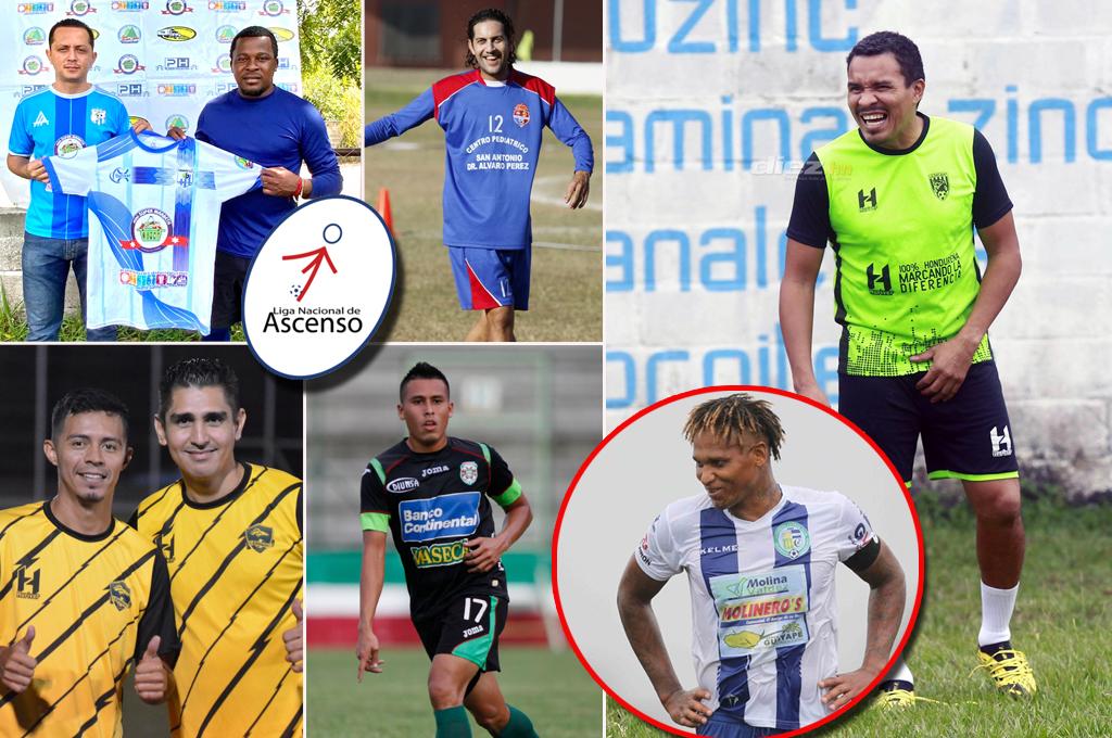Grandes futbolistas que destacaron en la Liga Nacional de Honduras y ahora tratan de brillar en la Segunda División