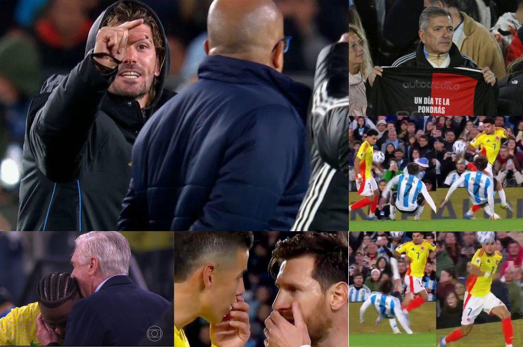 La acción que toda Colombia reclama, la bronca de Messi con James y el gesto de Neymar; Ancelotti fue sorprendido