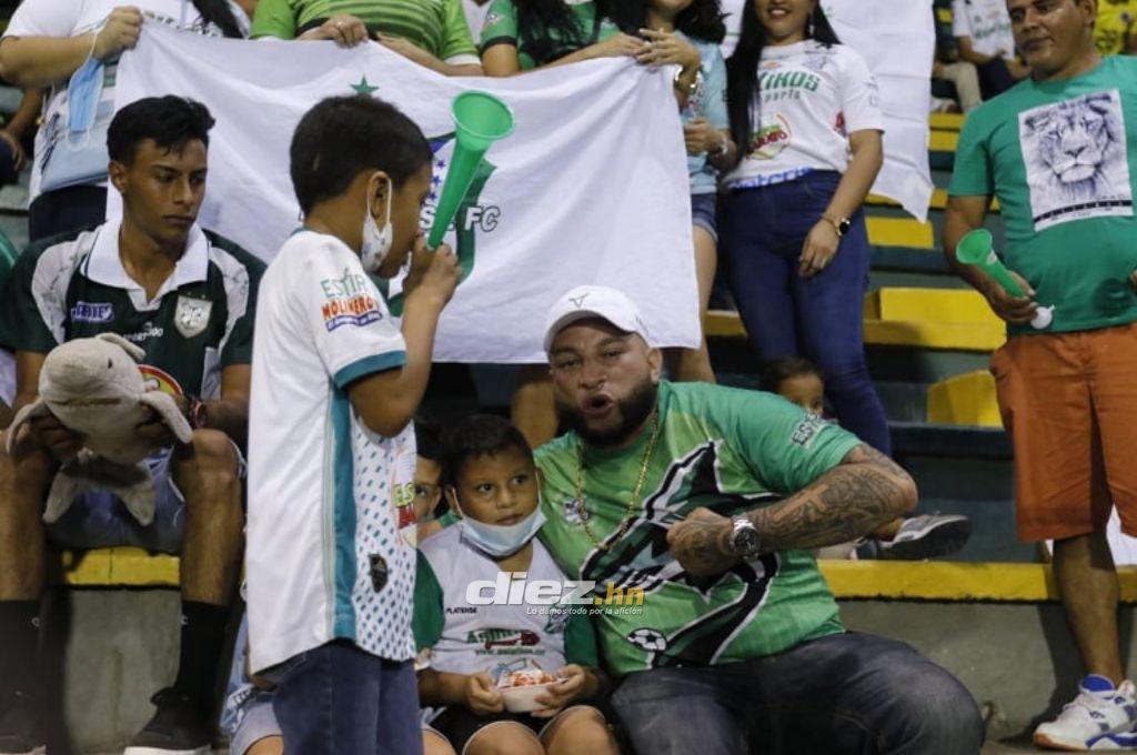 ¡Futbolistas destrozados! Las tristes imágenes del último partido de Platense en primera división en Honduras