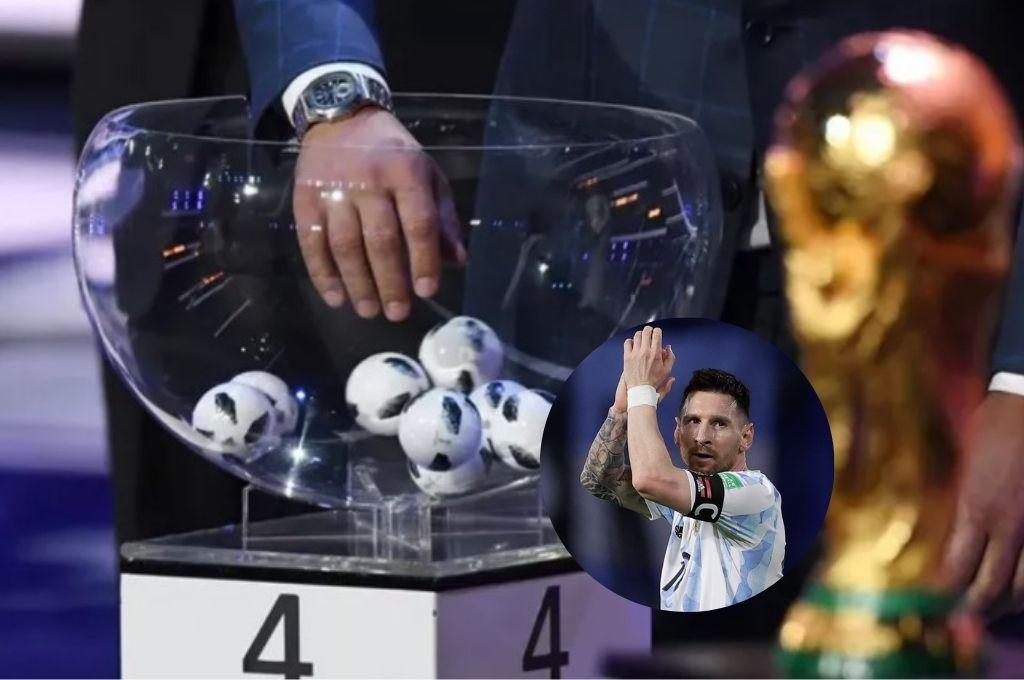FIFA realizó un simulacro del sorteo del Mundial de Qatar 2022 y revelan el grupo que le tocó a Argentina y a Messi