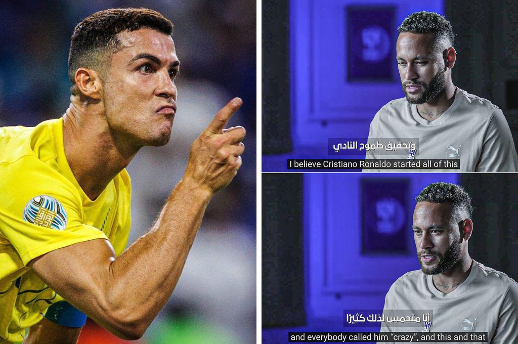 Dolerá a los aficionados de Messi: ¡Lo que dijo Neymar sobre Cristiano Ronaldo tras fichar por la Liga de Arabia Saudita!