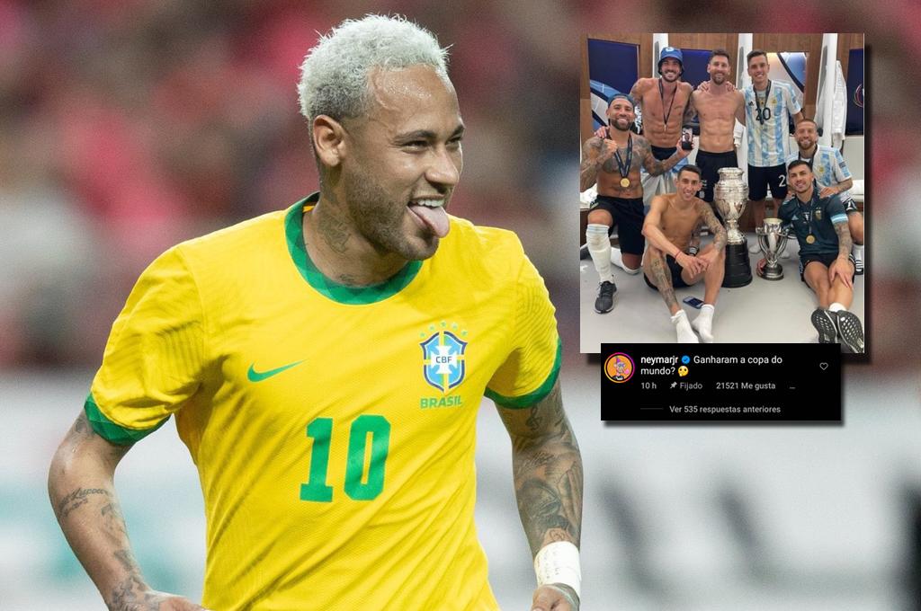 El dardo de Neymar a la selección de Argentina tras quedarse con la Finalissima: ‘‘¿Ganaron la Copa del Mundo?’’