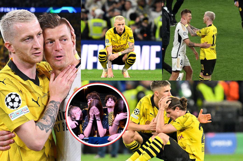 Reus se va con las manos vacías: La tristeza del Borussia tras caer ante el Madrid y el gesto que tuvo Marco con Kroos