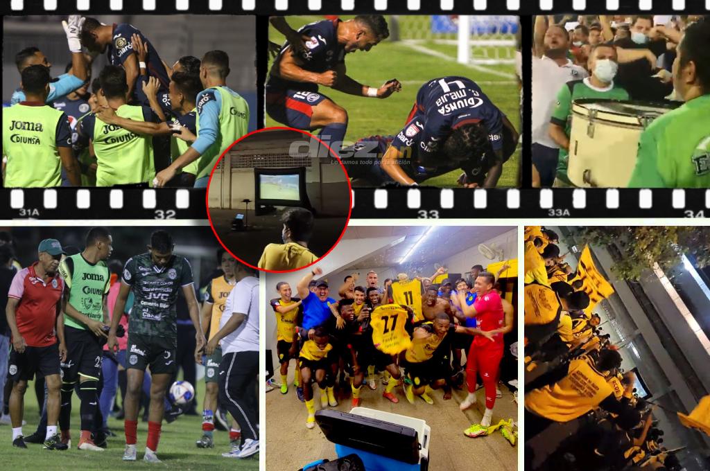 La pantalla de la barra en el Morazán, emotiva exaltación al “Colocho” Martínez, Puerto Cortés revive y Marathón se hunde