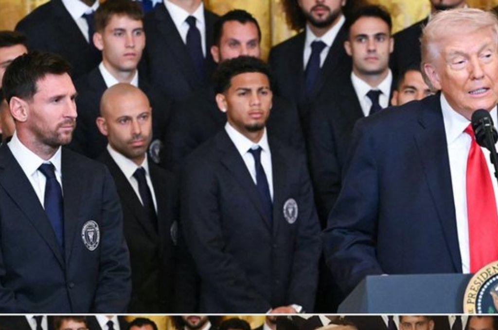Trump se mete a la polémica y revela quién es el mejor jugador de la historia enfrente de Messi: No debería decir esto, pero...