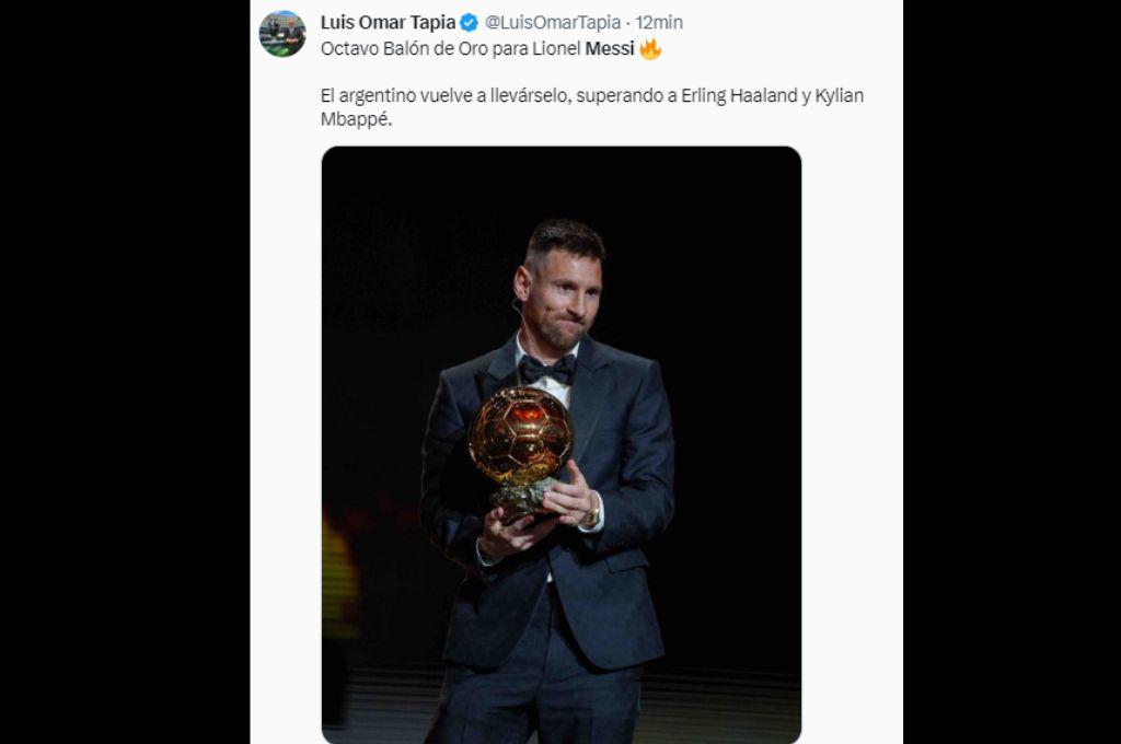 “Messi tiene más Balones de Oros que Brasil”, “leyenda”, “Infint8”: Las portadas internacionales se rinden ante el mejor del mundo