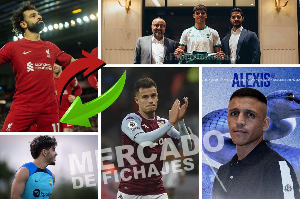 El nuevo fichaje del Barça, robo perfecto de Arteta a Xavi en el mercado y el inesperado destino de Coutinho y Salah