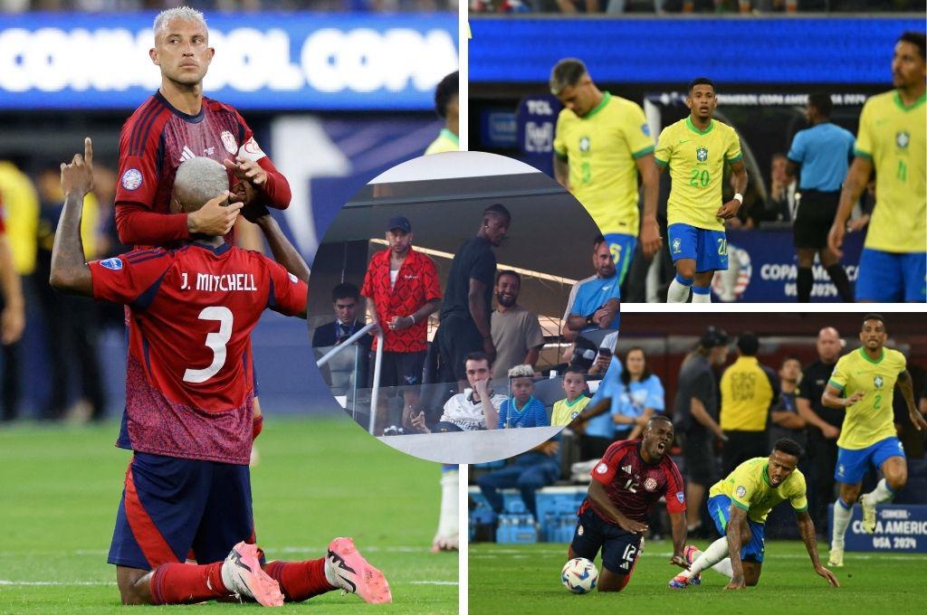 Tremendo sufrimiento de Neymar tras empate de Brasil, polémica del VAR y la celebración íntima de Messi