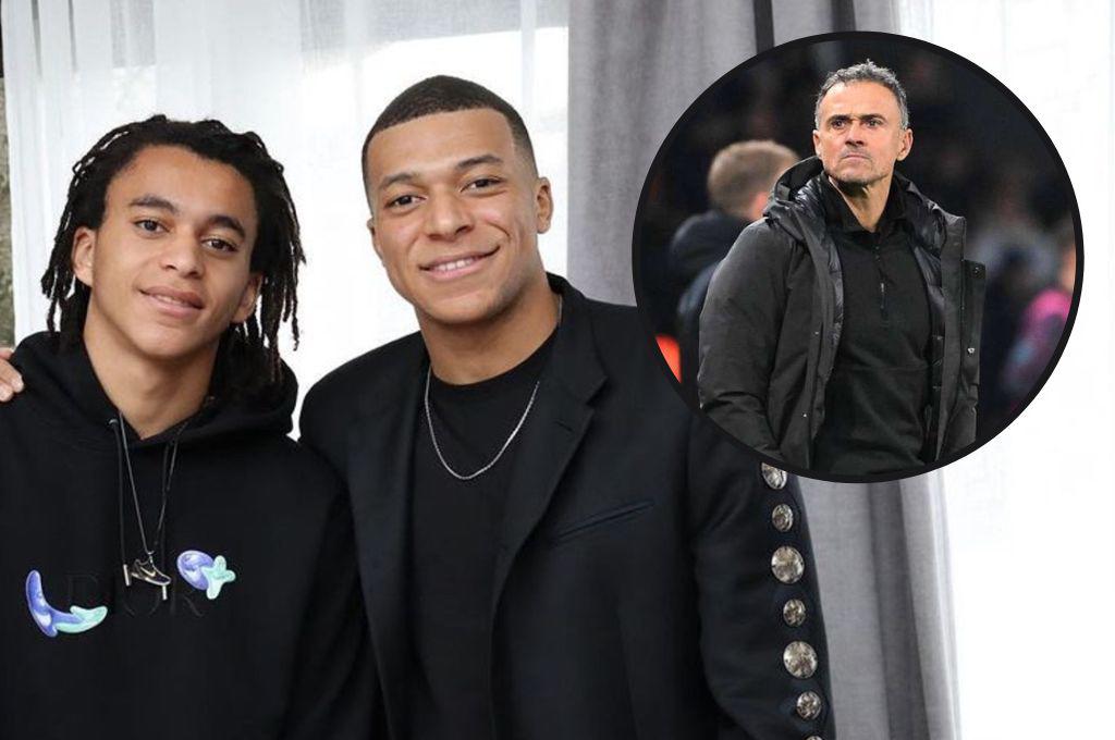 Se fueron a los golpes con el hermano de Mbappé y Luis Enrique hizo que nunca más volviera a jugar en PSG