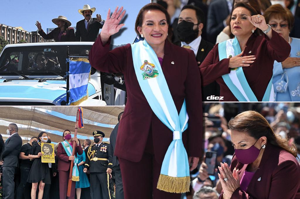 Va con todas sus fuerzas: las promesas de Xiomara Castro tras convertirse en la primera Presidenta de Honduras
