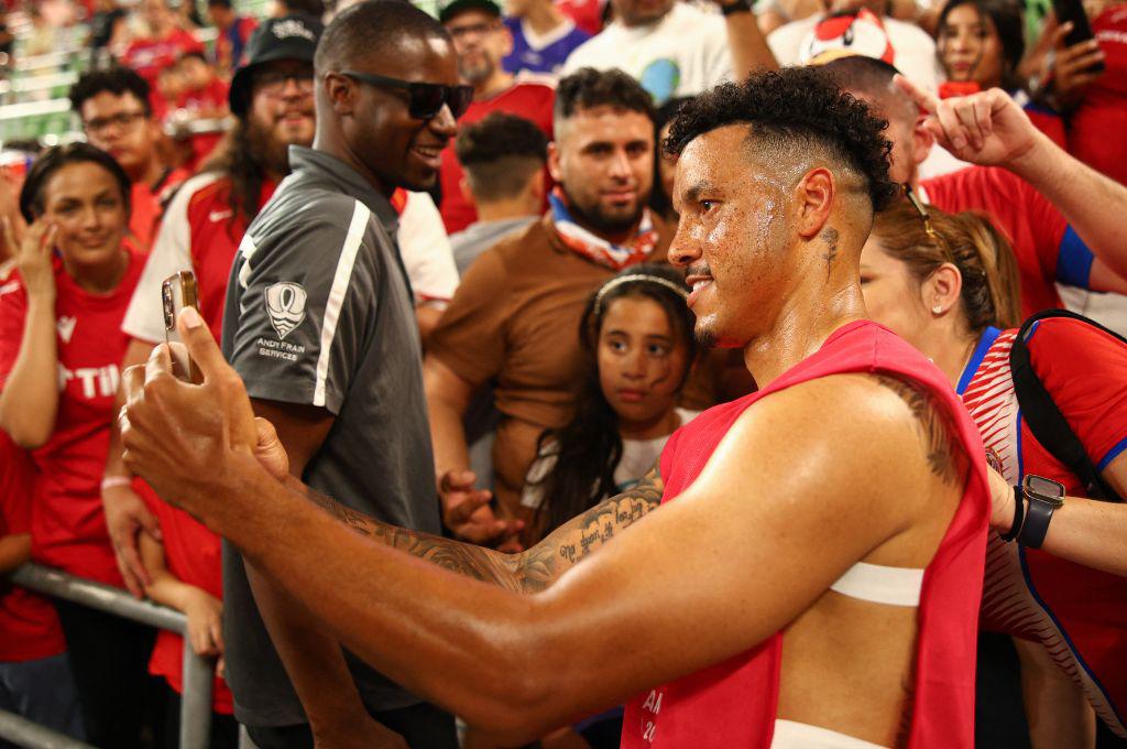 Costa Rica celebró por todo lo alto pese a decir adiós a la Copa América y las malas noticias en Brasil con Vinicius