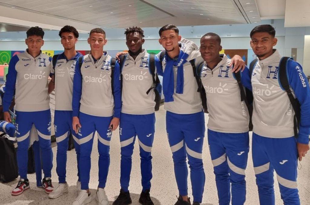 Selección Sub-20 de Honduras se instala en California y recibe visita especial previo a su primer amistoso en Estados Unidos