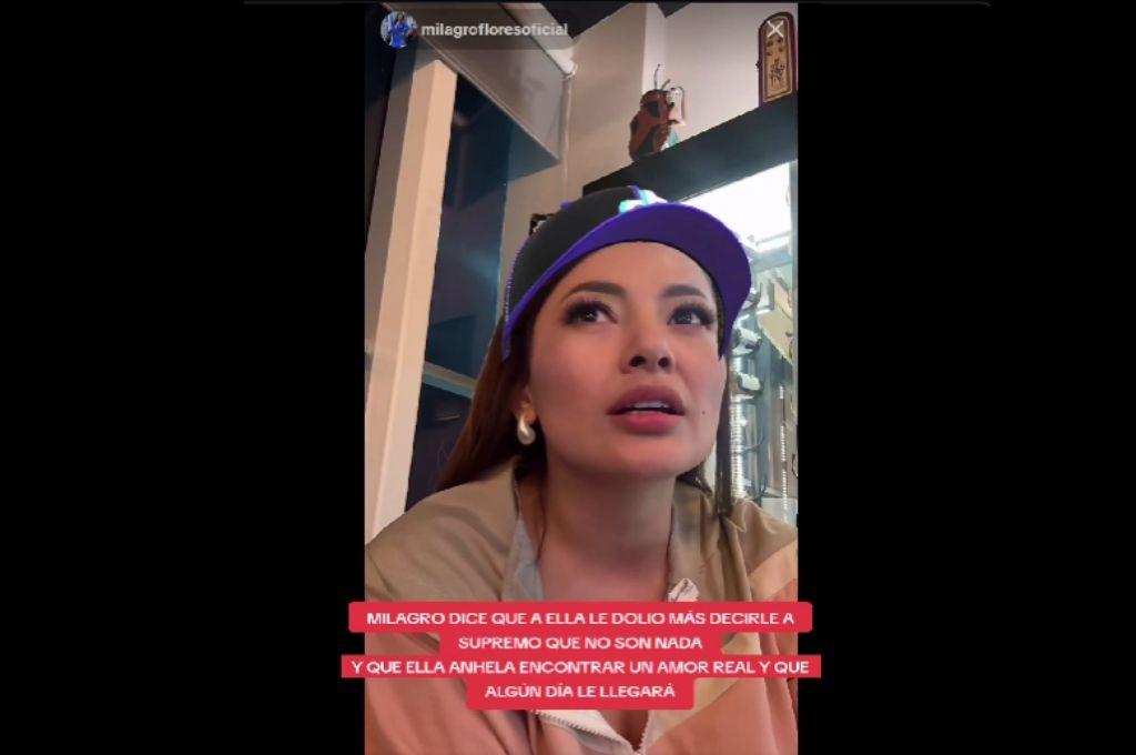 Milagro Flores baja de las nubes a Supremo y confirma lo peor de todo: Usted puede hacer lo que quiera, no somos nada...