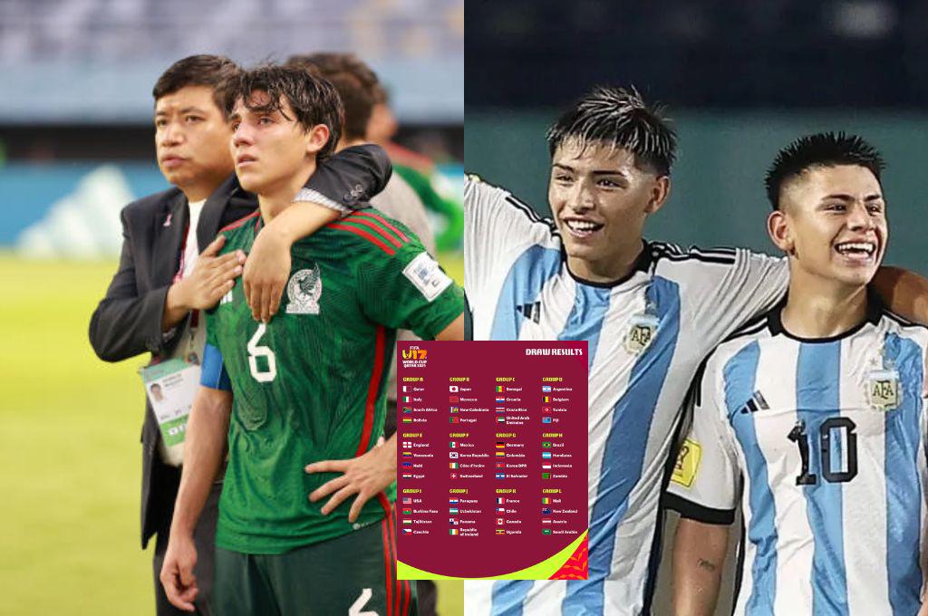 Argentina y México, con duros rivales: así quedaron los grupos del Mundial Sub-17 en Qatar