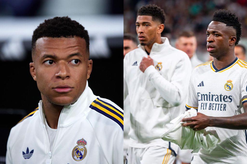 Mbappé medita tomar la decisión que nadie esperaba en el Real Madrid por el conflicto con Vinicius y Bellingham