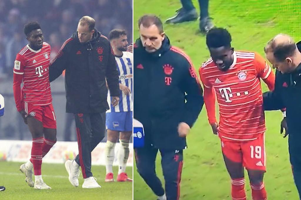 Alerta máxima en Canadá a 15 días del Mundial: así se fue Alphonso Davies del campo en el triunfo del Bayern Múnich