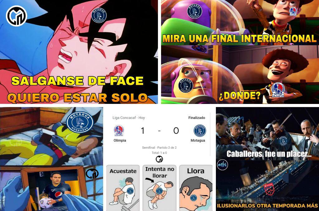 ¿Y la Totaneta? Los crueles memes que hacen pedazos a Motagua tras quedar fuera de Concacaf ante Olimpia